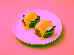 eggs benedict with bacon