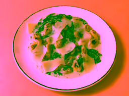 Gnocchi with spinach