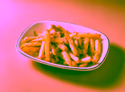 French fries with parmesan