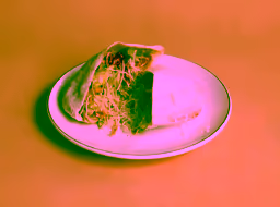 Chicken salad in pita bread