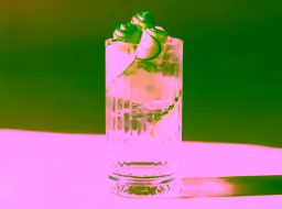 Gin - tonic with cucumber