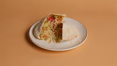 Chicken salad in pita bread
