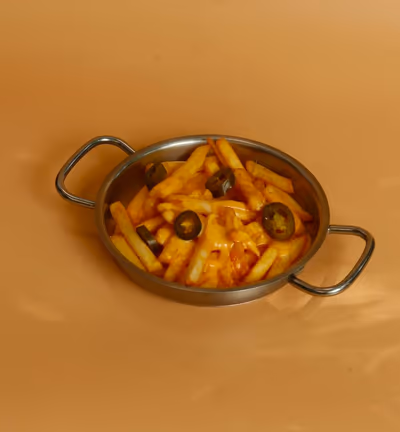 Fries with cheese sauce