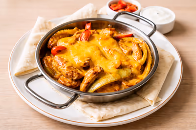 Chicken fajitas