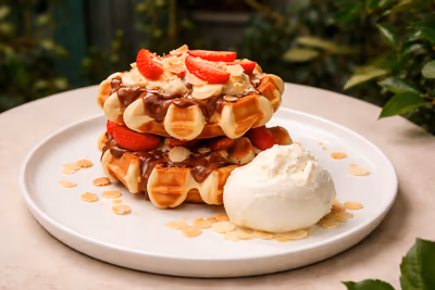 Belgian waffle
